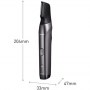 Panasonic | Hair trimmer | ER-GY60-H503 | Number of length steps 20 | Step precise 0.5 mm | Black/Silver | Cordless | Wet & Dry - 3